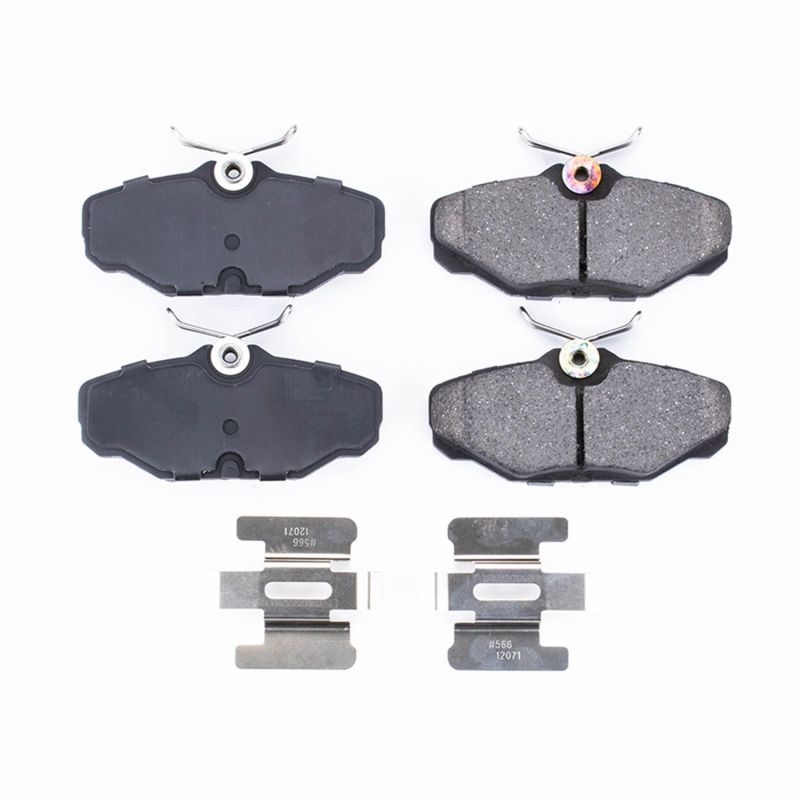 Power Stop 93-05 Ford Taurus Rear Z17 Evolution Ceramic Brake Pads w/Hardware - DTX Performance