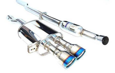 Invidia 13+ Ford Focus ST Q300 Oval Titanium Tip Cat-back Exhaust, performance car parts from DTX Performance