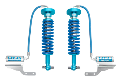 King Shocks 2015+ Ford F150 4WD Front 2.5 Dia Remote Reservoir Coilover (Pair) high performance auto parts by DTX Performance