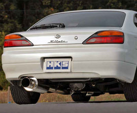 HKS SILENT Hi-Power S15 SR20DET exhaust, performance car parts at DTX Performance, veteran owned performance shop, high performance auto parts