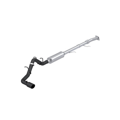 MBRP 2023+ Chevy Colorado/GMC Canyon Aluminized Steel 3in Cat-Back Single Side Exit - Black performance exhaust system
