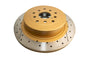 DBA 02-07 Subaru WRX STi 10 Stud Hole Rear Drilled & Slotted Street Series Rotor, performance car parts
