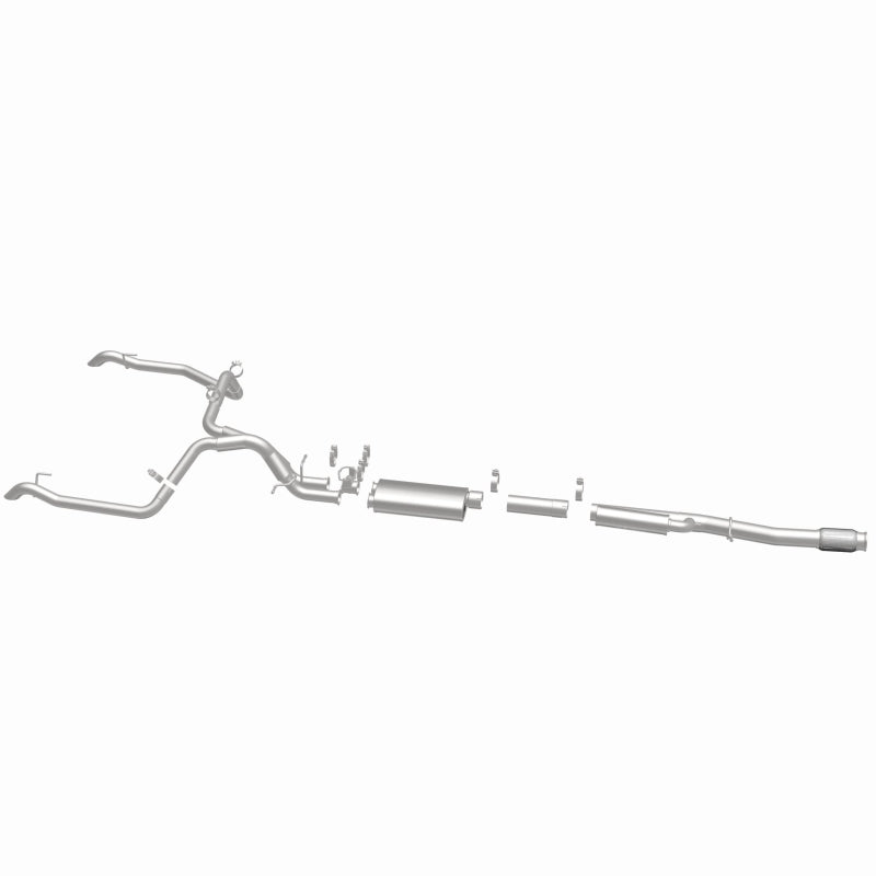 MagnaFlow 24-25 Chevrolet/GMC Silverado/Sierra 1500 ZR2/AT4X Overland Series Cat-Back Exhaust System, performance car parts.