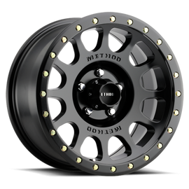 Method MR305 NV 18x9 0mm Offset 5x150 116.5mm CB Matte Black Street Loc Wheel