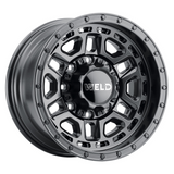 Weld Crux 20x10 / 8x180 / 4.75 BS / 124.3 HB - Satin Black - Non-BL Wheel