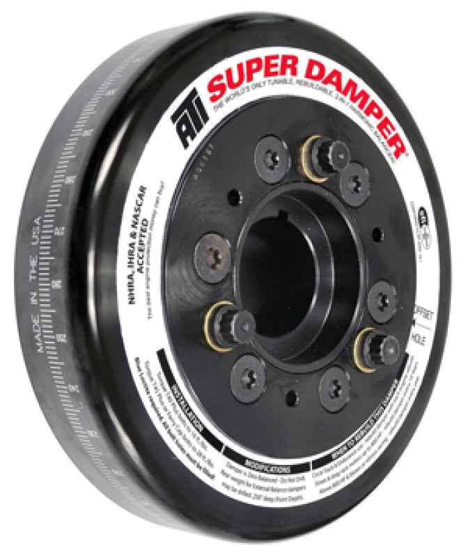 ATI Damper - 7.425in - Steel LW - 6/4 Grv - LS1/LS2 - F & V Body - 3 Ring