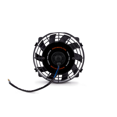 Mishimoto 8 Inch Electric Fan 12V for performance car parts and upgrades, available at DTX Performance, veteran owned shop