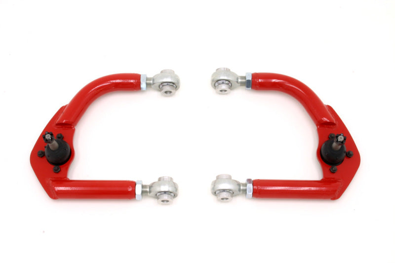 BMR 93-02 F-Body Upper A-Arms w/ Adj. Rod Ends - Red - DTX Performance