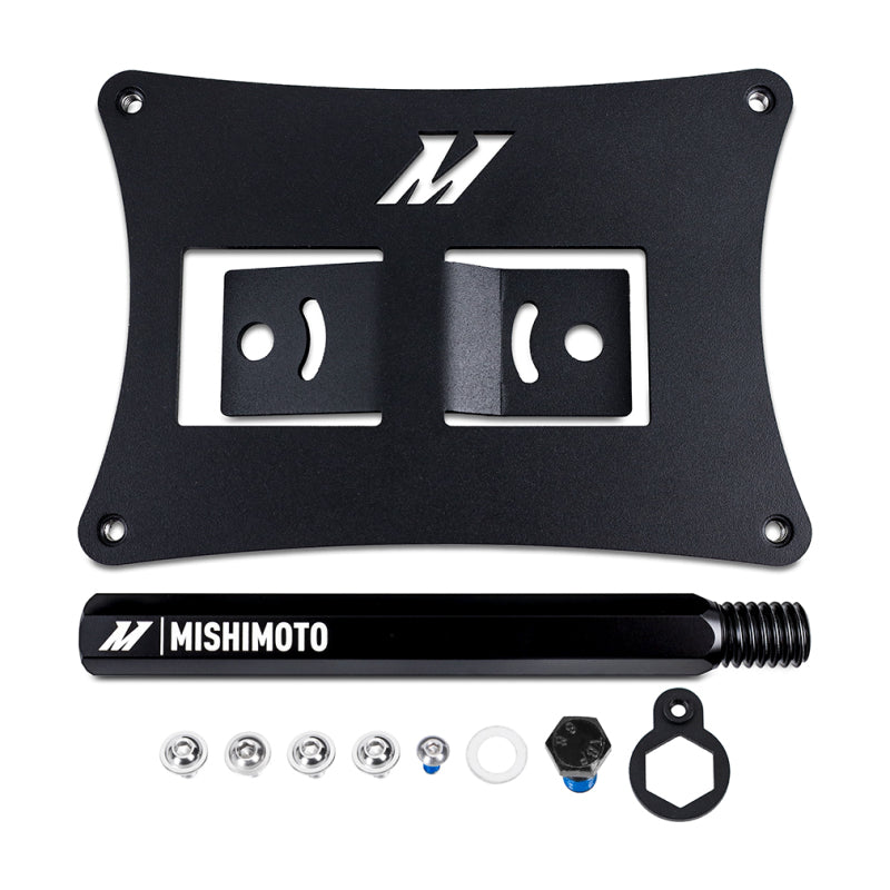 Mishimoto 2023+ Toyota GR Corolla License Plate Relocation Kit, high performance car parts from DTX Performance, perfect for upgrades.