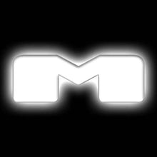 Load image into Gallery viewer, ORACLE Lighting Universal Illuminated LED Letter Badges - Matte Wht Surface Finish - M - performance car parts DTX Performance