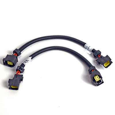 BBK 05-20 Dodge 6.1L/6.2L/6.4L Rear O2 Sensor Extensions 4 Pin Square Style 24in (pair) for performance upgrades