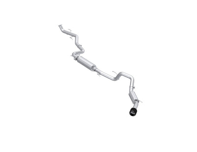 MBRP 2024 Toyota Tacoma T304 Stainless Steel 3in Cat-Back Single Side Exit with Carbon Fiber Tip - Performance Exhaust System