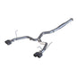 MBRP 15-19 Subaru WRX 2.0L/STI 2.5L 3in Dual Split Rear Exit w/ 3.5in CF Tips - T304 (Race Version) exhaust system
