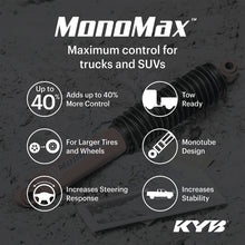 Load image into Gallery viewer, KYB Shocks &amp; Struts Monomax Rear CHEVROLET Silverado K and V - Series 1/2 Ton (4WD) 1999-07 K and V for performance upgrades