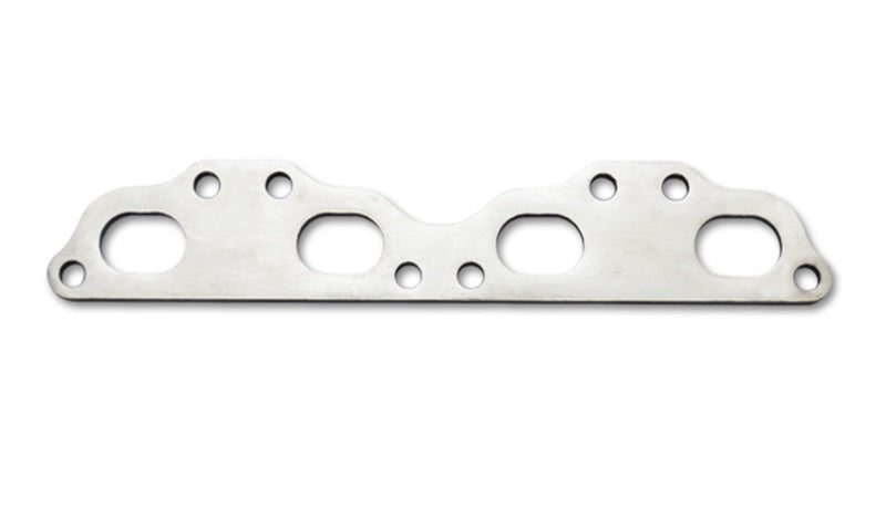 Vibrant Mild Steel Exhaust Manifold Flange for Nissan SR20 motor 1/2in Thick, performance car parts by DTX Performance