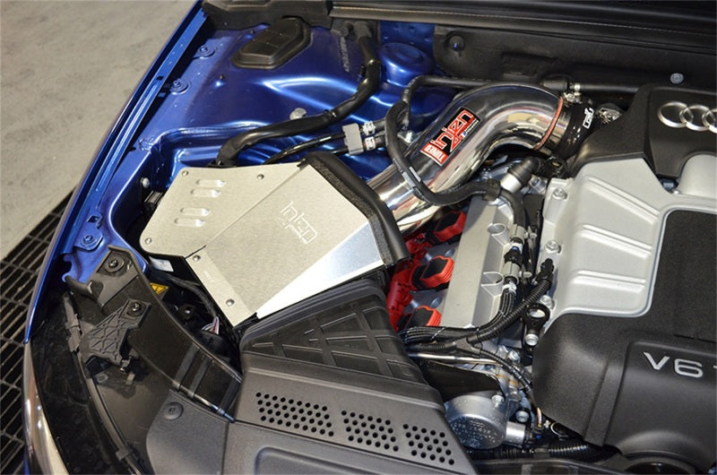 Injen 2015 Audi B8/S4 3.0L TFSI Supercharged Polished Short Ram Intake w/MR Technology & Heat Shield - DTX Performance