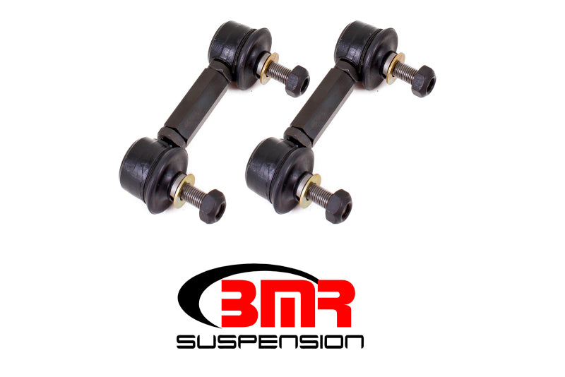 BMR 10-11 5th Gen Camaro Rear Sway Bar End Link Kit - Black - DTX Performance