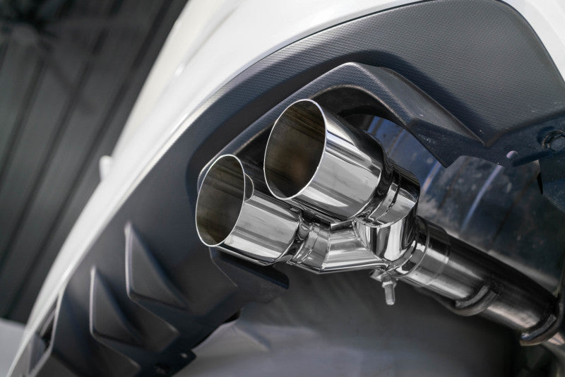 MBRP 15-19 Subaru WRX 2.0L/STI 2.5L 2.5in Dual Split Rear Exit w/ 3.5in Tips - T304 exhaust system