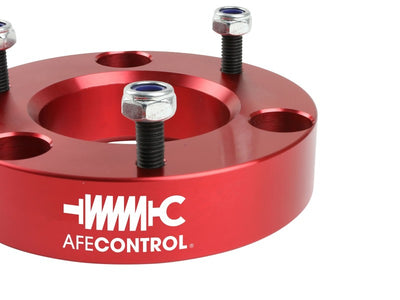 aFe CONTROL 2.0 IN Leveling Kit 04-21 Ford F-150 - Red performance suspension upgrade DTX Performance