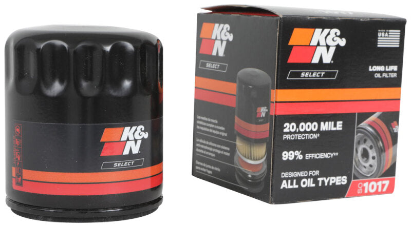 K&N 21-25 Chevrolet Trailblazer 1.2L L3 / 17-24 Alfa Romeo Giulia 2.0L L4 Spin-On Oil Filter - DTX Performance