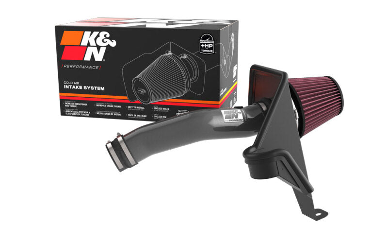 K&N 22-24 Jeep Grand Cherokee L/WL 3.6L V6 Performance Air Intake System - DTX Performance