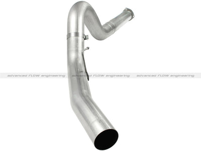 aFe Atlas 5in DPF-Back Aluminized Steel Exh Sys, Ford Diesel Trucks 11-14 v8-6.7L (td) No tip performance exhaust