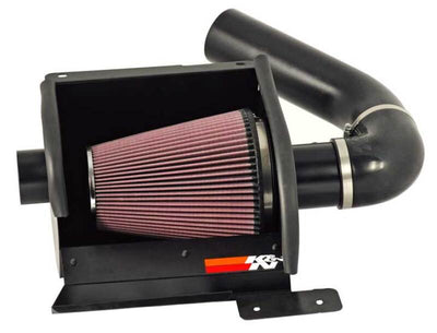 K&N 97-08 Ford E350/#450 Econoline V10-6.8L Black High Flow Performance Kit, cold air intake, DTX Performance upgrades