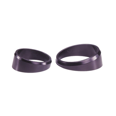 Autometer or Autogage 2-1/16in Black Angle Rings -- 3 Pack for performance car tuning by DTX Performance