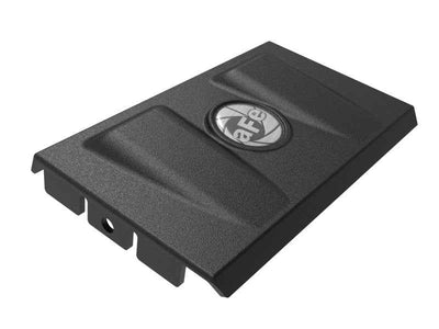 aFe Rapid Induction Intake System Cover, Black, 19-20 Ford Edge Ecoboost V6 2.7L (tt). Performance car parts by DTX Performance.