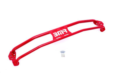BMR 11-15 5th Gen Camaro Front 2-Point Strut Tower Brace - Red, performance car parts by DTX Performance