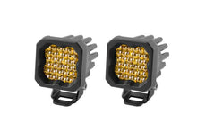 Load image into Gallery viewer, Diode Dynamics Stage Series C1 LED Pod Pro - Yellow Flood Standard ABL (Pair)