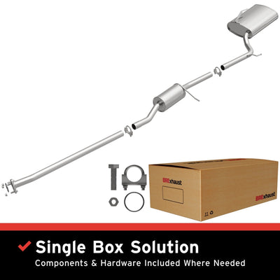 MagnaFlow BRE Exhaust Kit 03-05 Honda Accord 2.4L with complete installation hardware. Performance car parts from DTX Performance.