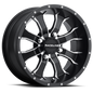 Raceline A77 Mamba 10x5in Black & Machined Wheel, performance car parts by DTX Performance, veteran owned performance shop
