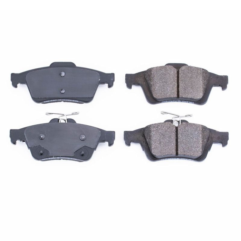 Power Stop 2016 Ford Focus Rear Z16 Evolution Ceramic Brake Pads - DTX Performance