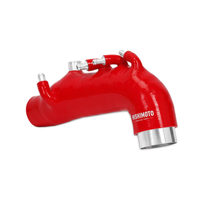 Mishimoto 08 Subaru WRX Red Silicone Induction Hose from DTX Performance, high performance auto parts, performance upgrades.