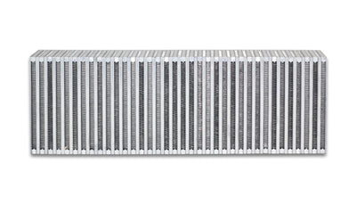 Vibrant Vertical Flow Intercooler Core 24in. W x 8in. H x 3.5in. Thick for high performance car tuning by DTX Performance