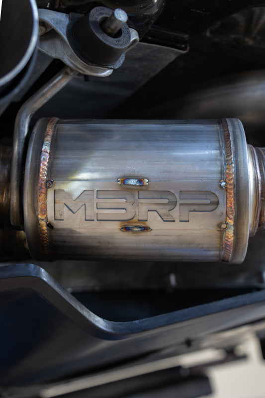 MBRP 20-24 Chevrolet Corvette C8 3in Active Cat Back Quad Split Rear Exit Exhaust w/ AFM Sims - DTX Performance