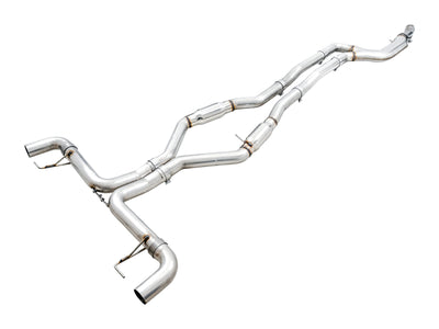 AWE Tuning 2019+ BMW M340i (G20) Track Edition Exhaust (Use OE Tips) – Performance car parts for tuning upgrades at DTX Performance