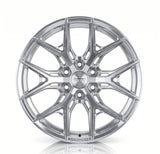 Vossen HF6-4 22x10 - 8x170 - ET-18 - Super Deep Face - 125.1 - Silver Polished Wheel