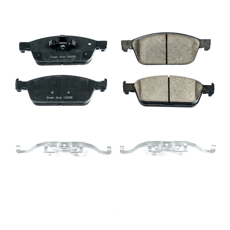 Power Stop 13-17 Ford Escape Front Z17 Evolution Ceramic Brake Pads w/Hardware - DTX Performance