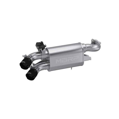 MBRP 20-22 Polaris RZR Pro XP 2.5in Slip-On Active Exhaust Dual Out, performance car parts, DTX Performance exhaust systems