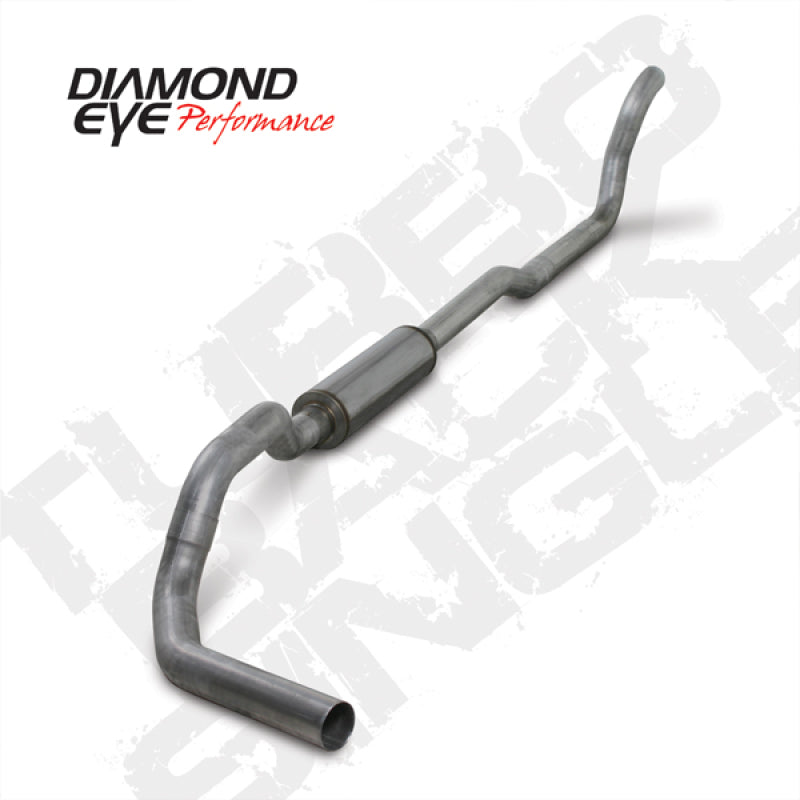 Diamond Eye KIT 4in TB SGL AL: 2-WHEEL DRIVE ONLY 89-93 DODGE CUMMINS 5.9L - DTX Performance