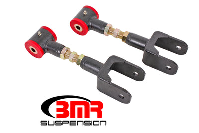 BMR 79-04 Fox Mustang Upper Control Arms On-Car Adj. (Polyurethane) - Black Hammertone, performance car parts by DTX Performance