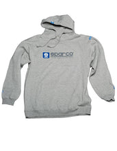 Load image into Gallery viewer, Sparco Sweatshirt Hooded charcoal Grey Lrg - high performance auto parts, DTX Performance gear, veteran owned performance shop apparel