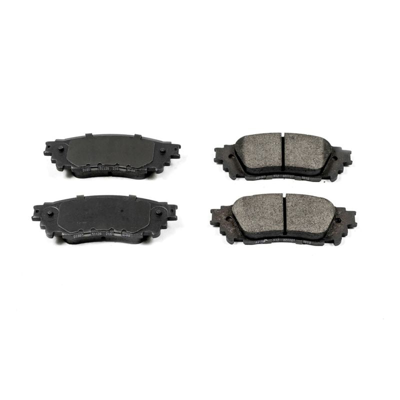 Power Stop 15-17 Lexus NX200t Rear Z16 Evolution Ceramic Brake Pads - DTX Performance