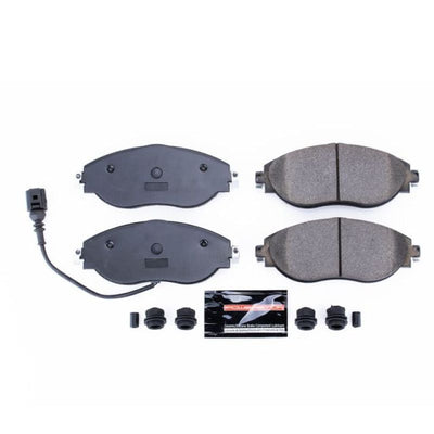Power Stop 2019 Audi A3 Quattro Front Z23 Evolution Sport Brake Pads w/Hardware, high performance brakes, brake upgrades