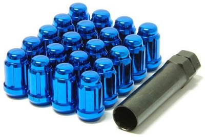 Wheel Mate Muteki Closed End Lug Nuts - Blue 12x1.50 for high performance car tuning by DTX Performance.