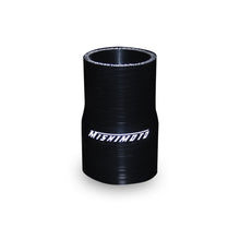 Load image into Gallery viewer, Mishimoto 2.25 to 2.5 Inch Black Transition Coupler for performance car parts and tuning upgrades by veteran owned DTX Performance shop
