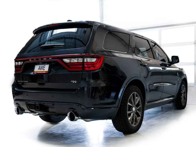 AWE Tuning 11-24 Dodge Durango 5.7L Touring Edition Exhaust w/ Chrome Silver Tips, performance car parts by DTX Performance