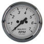 AutoMeter American Platinum 2-1/16in 7K RPM In-Dash Tachometer Gauge, performance car parts, DTX Performance, racing suspension
